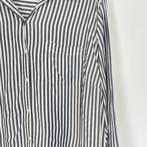 J. Jill Striped Button Down Top - Picture 4 of 12